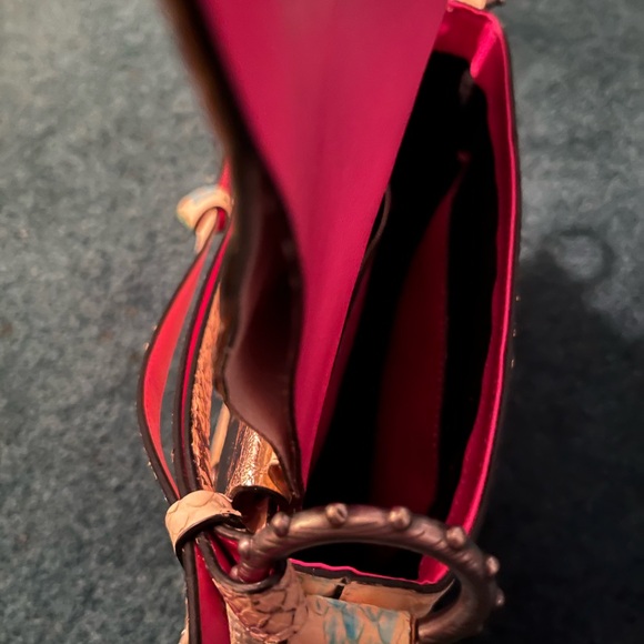 Zadig & Voltaire Kate Moss Colab Snake Skin Bag - Picture 7 of 9